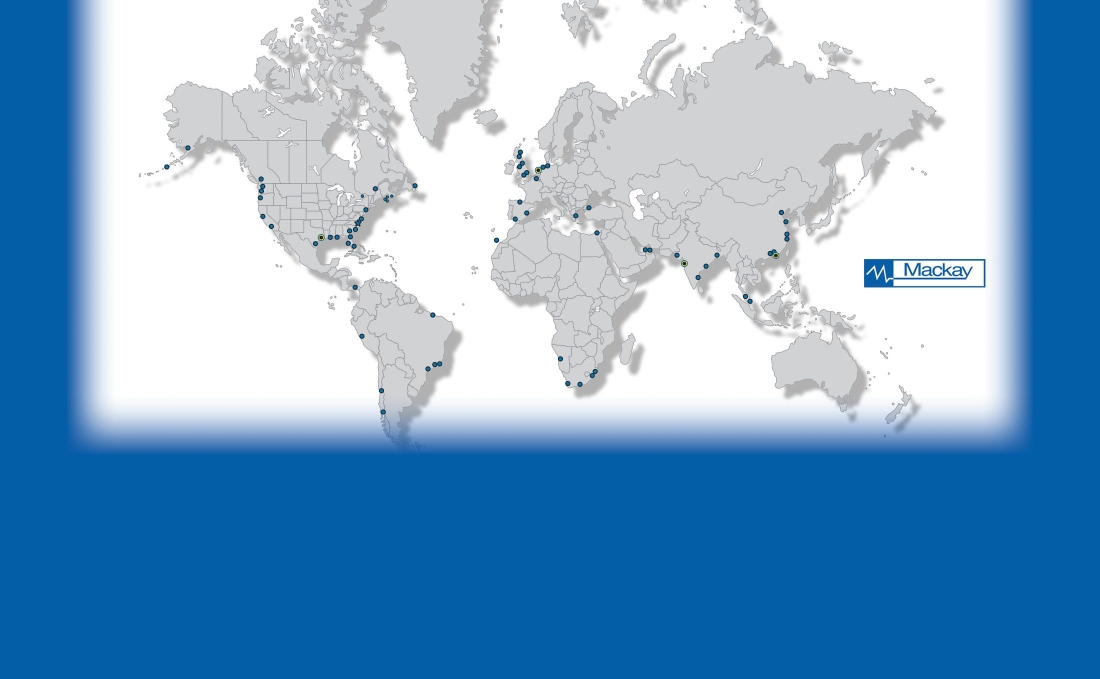 Mackay World Location Map