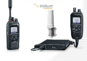 Icom IC-SAT100 Handheld Iridium Satellite PTT (Push-to-Talk)