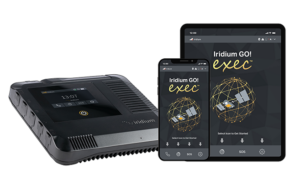 Iridium GO! Exec™ an Iridium Certus™ 100 Hotspot